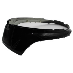 Falda superior  caja del asiento Negra