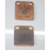 PLAQUETTES FREIN AV. (GB400)