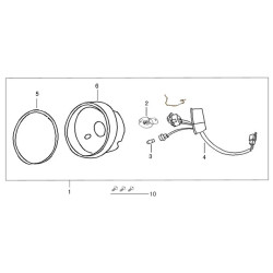 LIGHT ASSY HEAD