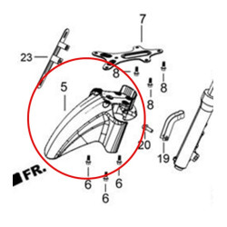 Front Fender (Cargo125)