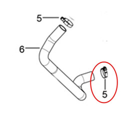 Band Hose (SGE125i) JJ125T-23B