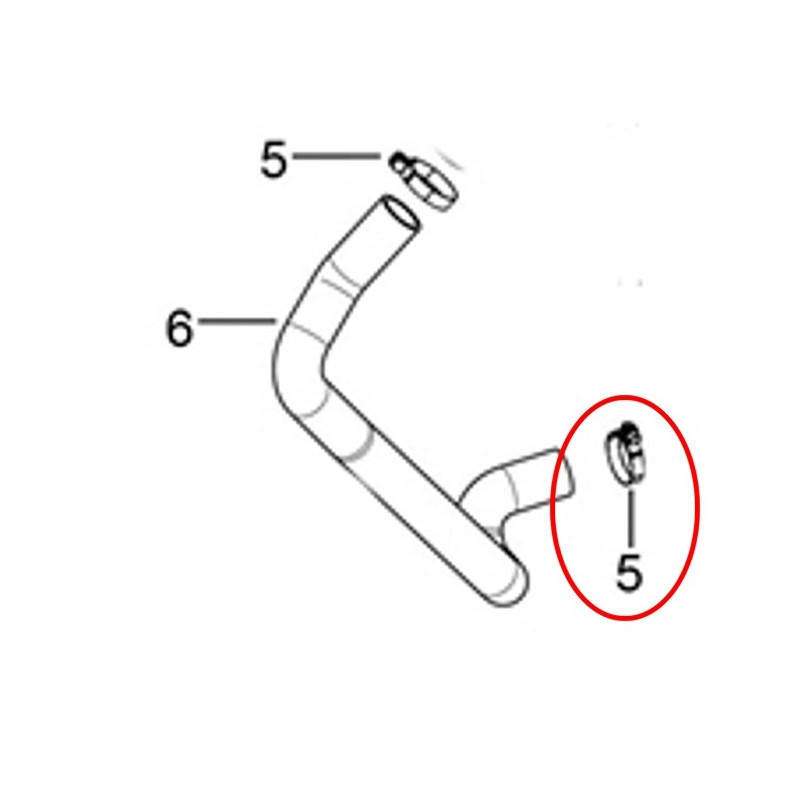 Band Hose (SGE125i) JJ125T-23B