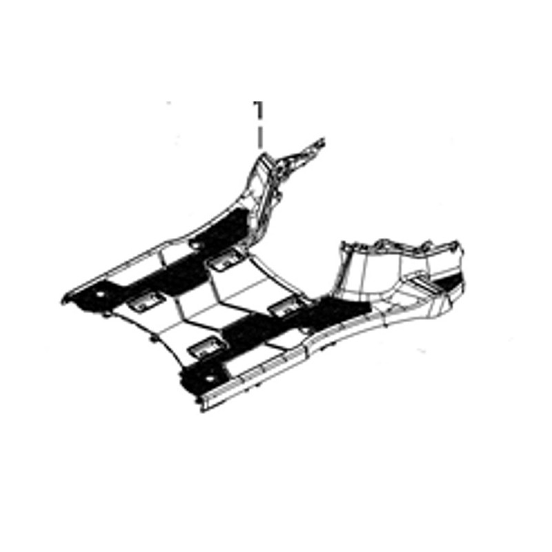 Plataforma Reposapies (Cargo125 EFI)