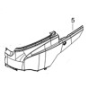 Footrest Platform  (White) (RM125EFI)