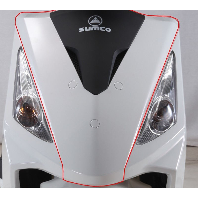 Guard Front Cover (Black) (RM125EFI) ZNEN ZN125T-30A