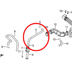 Connecting Pipe Air Cleaner (Cargo125)