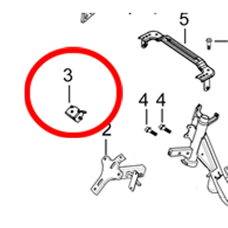 Bracket Horn (Cargo125)
