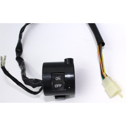 Piña Interruptores Derecha color Negro (LN12) ZNEN ZN125T-E 2005-'14